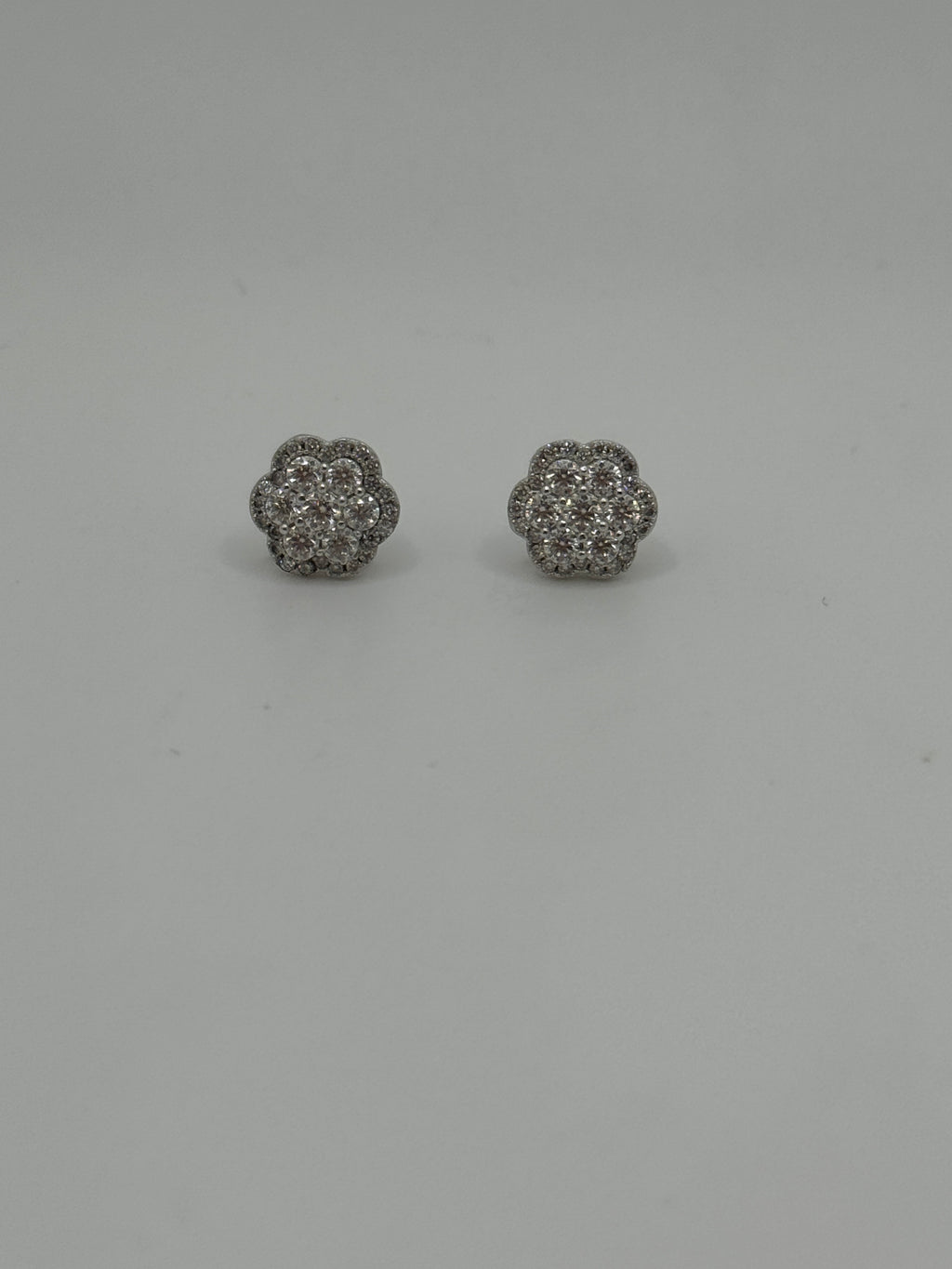 10MM Flower Cluster Earrings