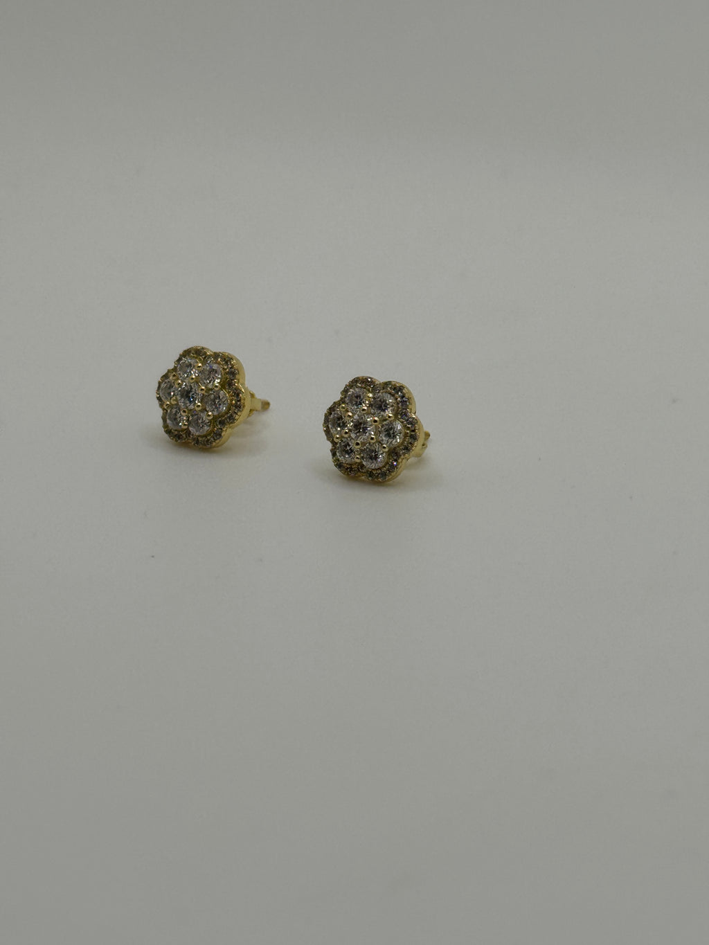 10MM Flower Cluster Earrings