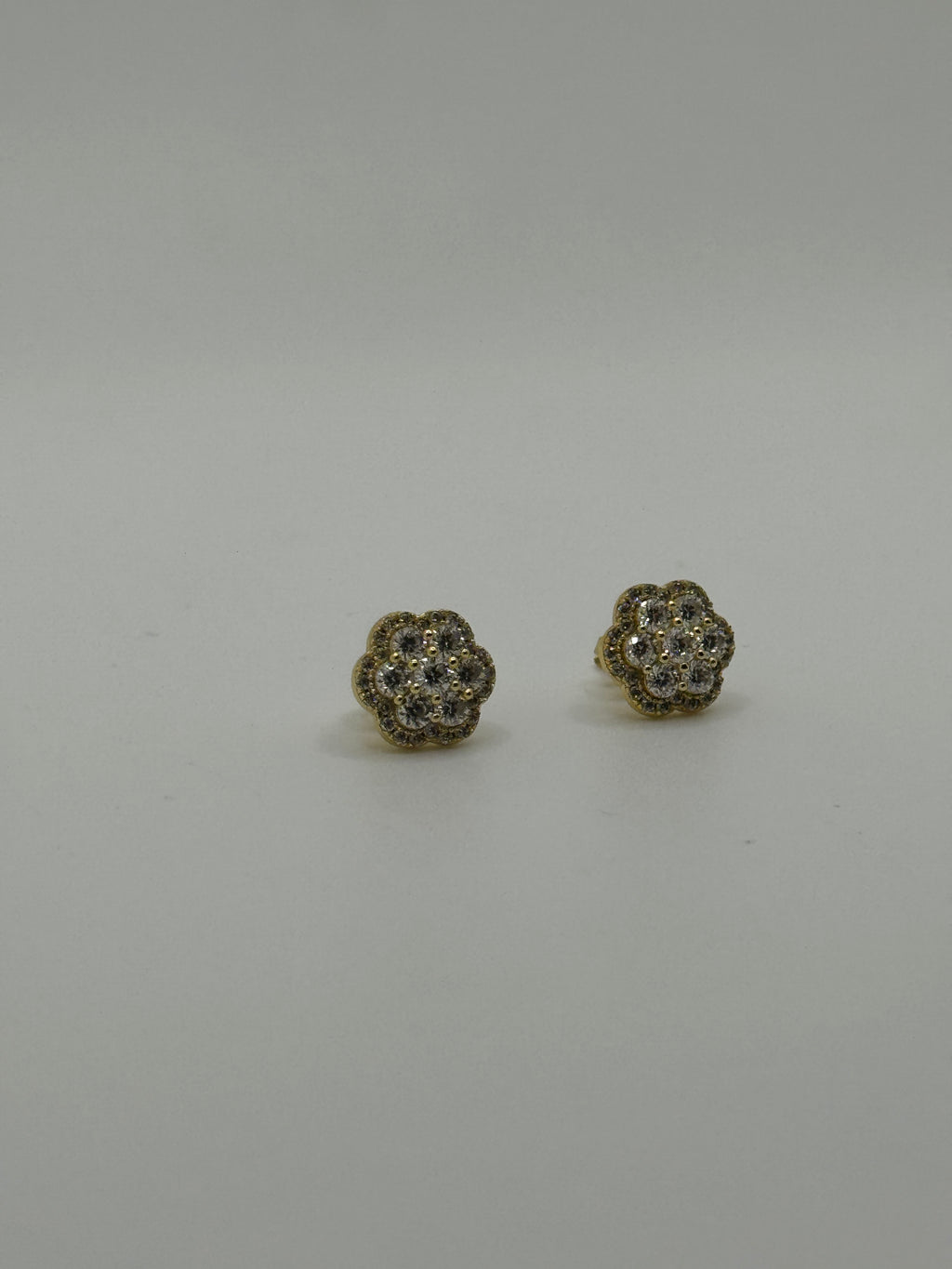 10MM Flower Cluster Earrings